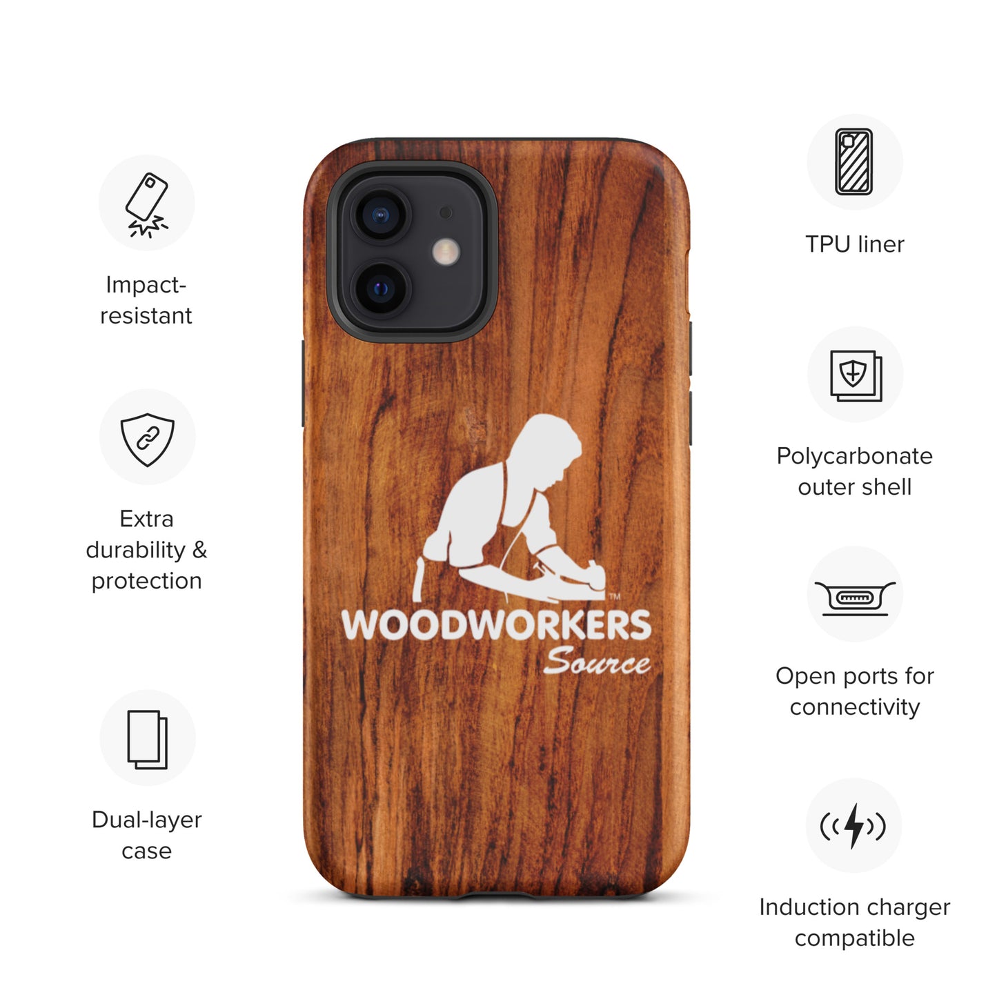 Woodworkers Source Tough iPhone case