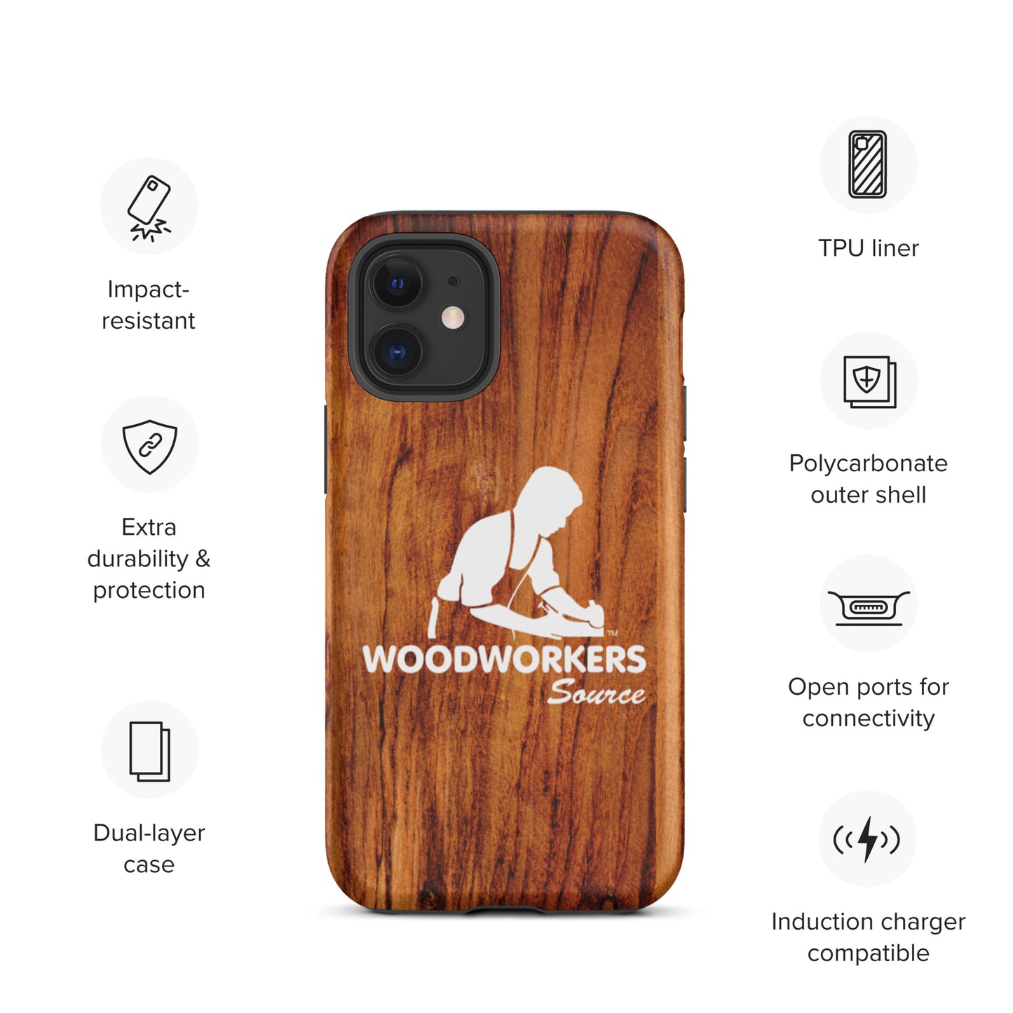 Woodworkers Source Tough iPhone case