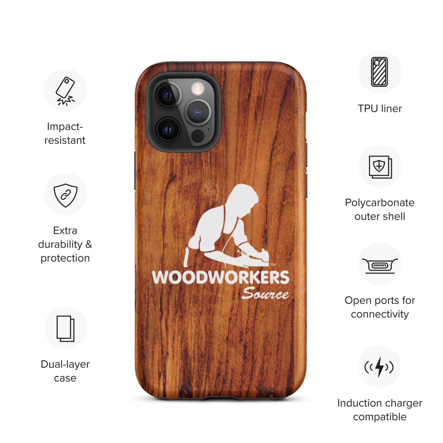 Woodworkers Source Tough iPhone case