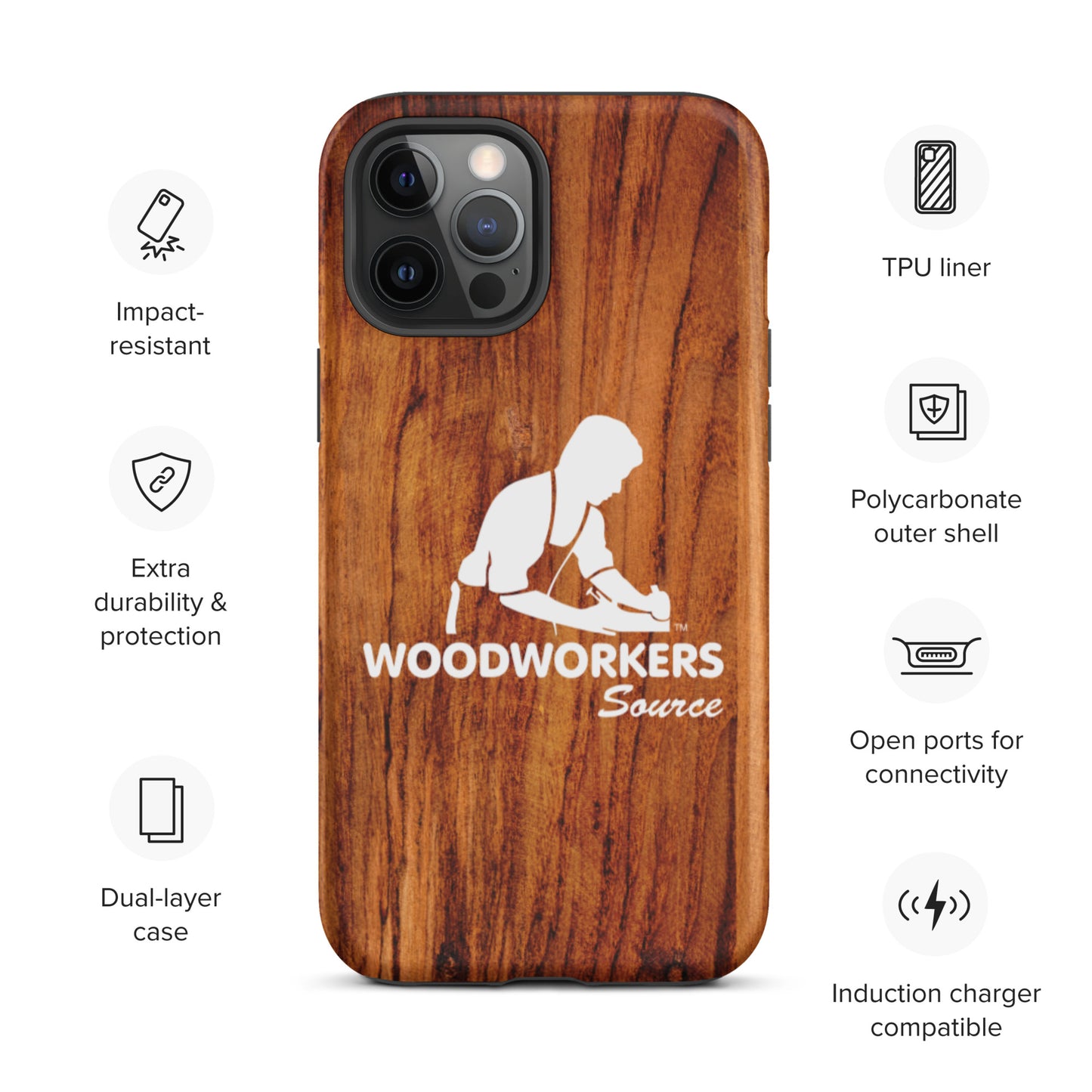 Woodworkers Source Tough iPhone case