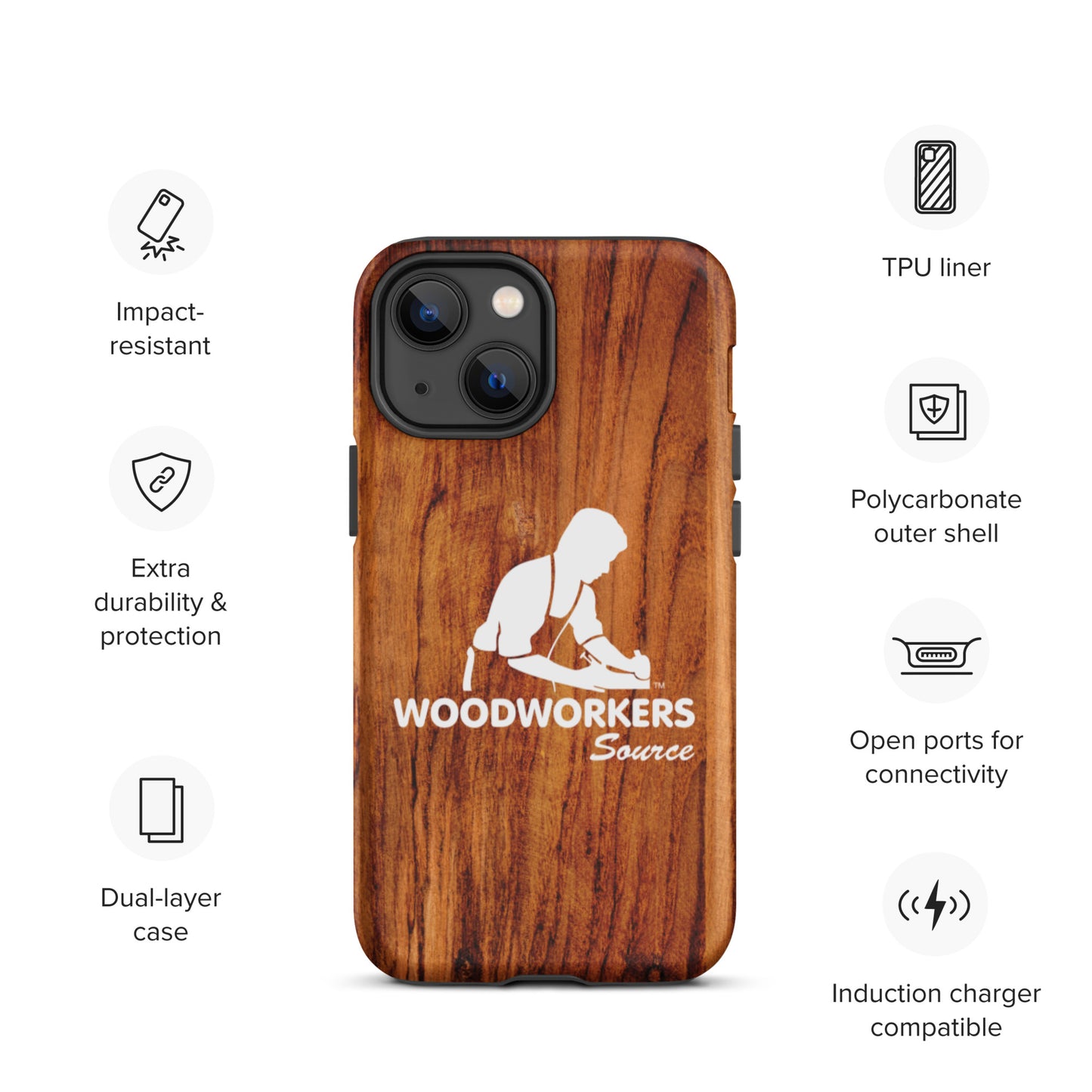 Woodworkers Source Tough iPhone case
