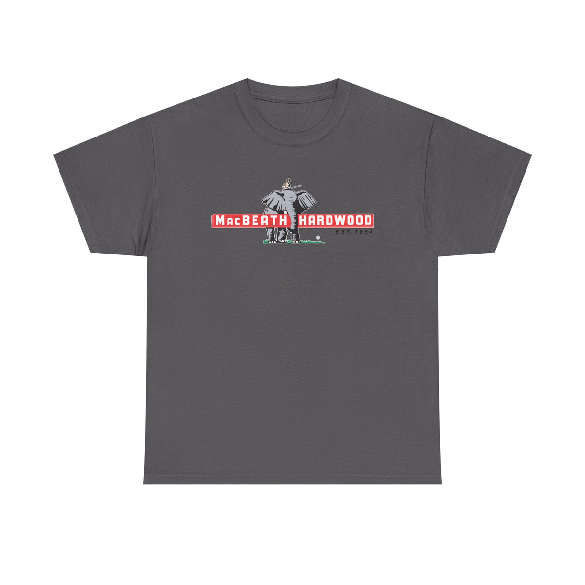 Wood is Wonderful, Heavy Cotton Tee - MacBeath Hardwood Front Logo