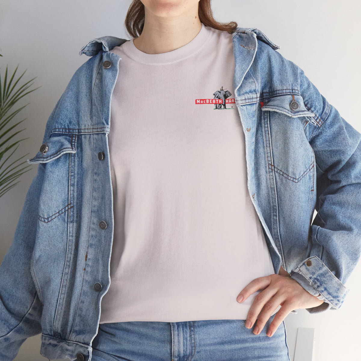 MacBeath Hardwood Heavy Cotton Tee - Left Chest Logo