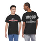 Wood is Wonderful, Heavy Cotton Tee - MacBeath Hardwood Front Logo