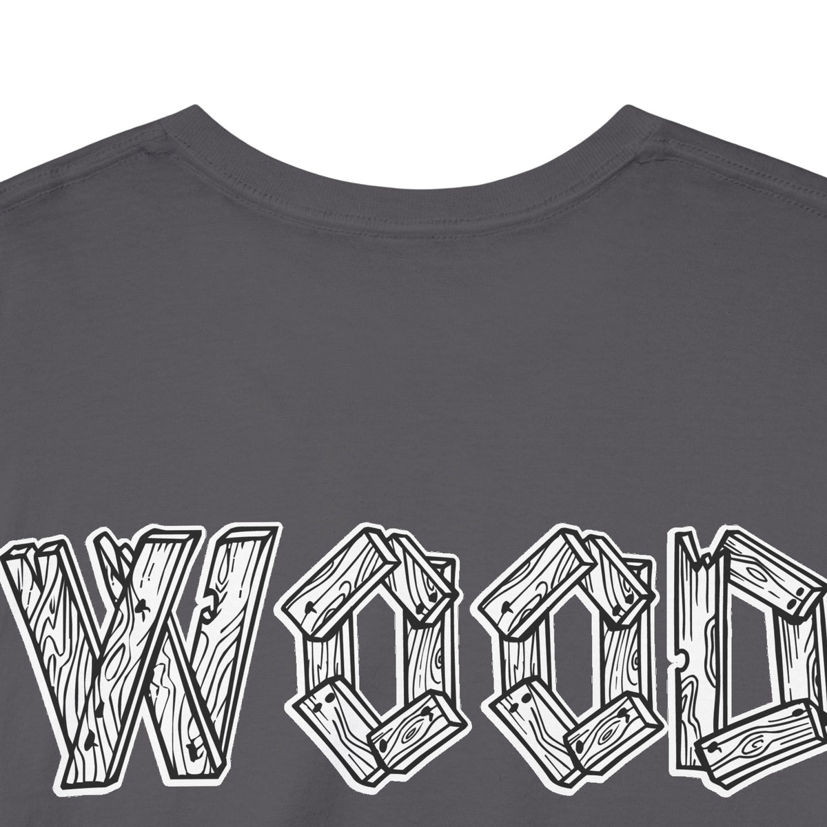 Wood is Wonderful, Heavy Cotton Tee - MacBeath Hardwood Front Logo