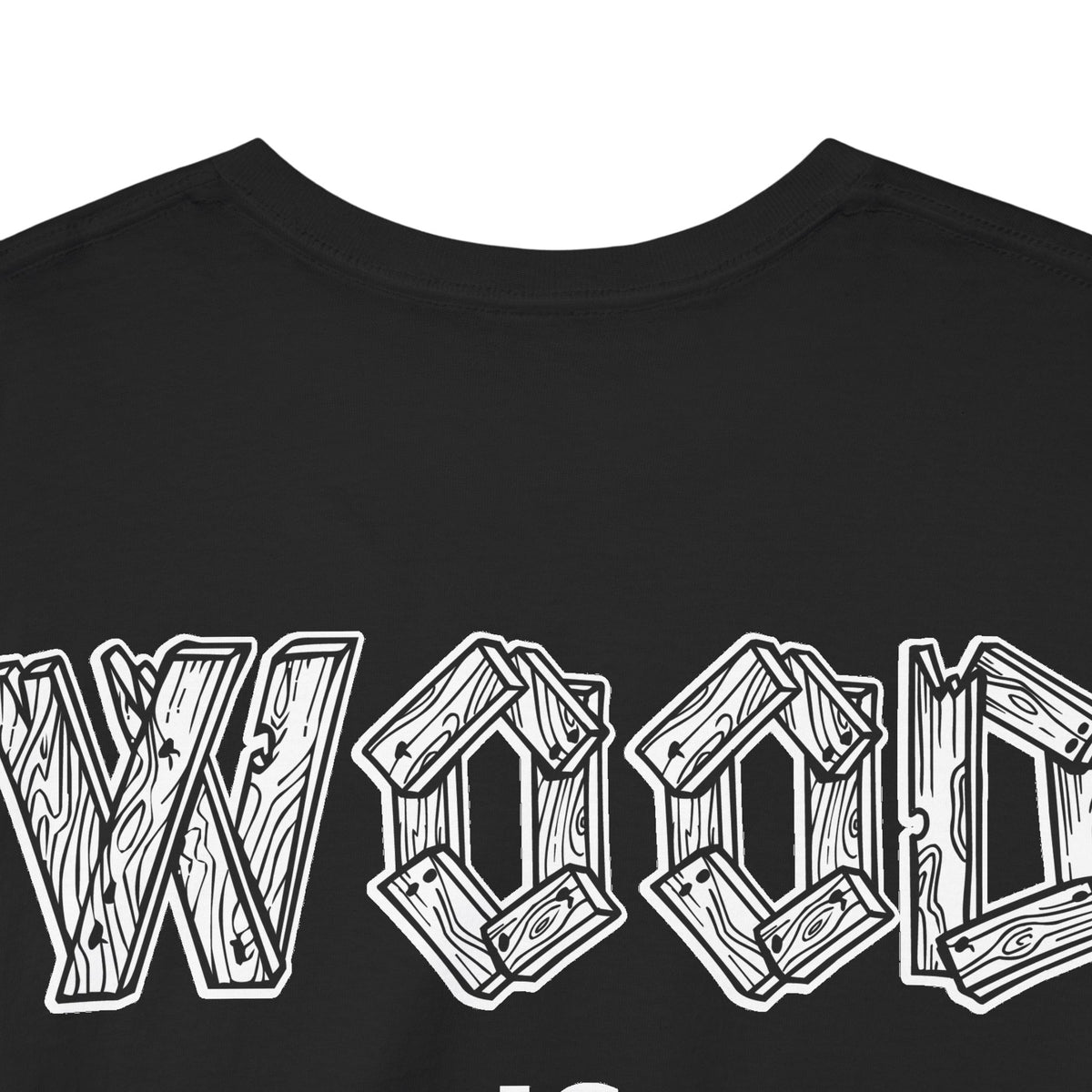 Wood is Wonderful, Heavy Cotton Tee - MacBeath Hardwood Front Logo