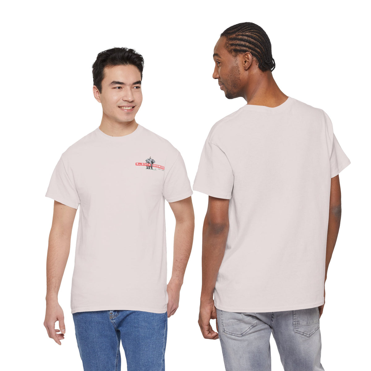 MacBeath Hardwood Heavy Cotton Tee - Left Chest Logo