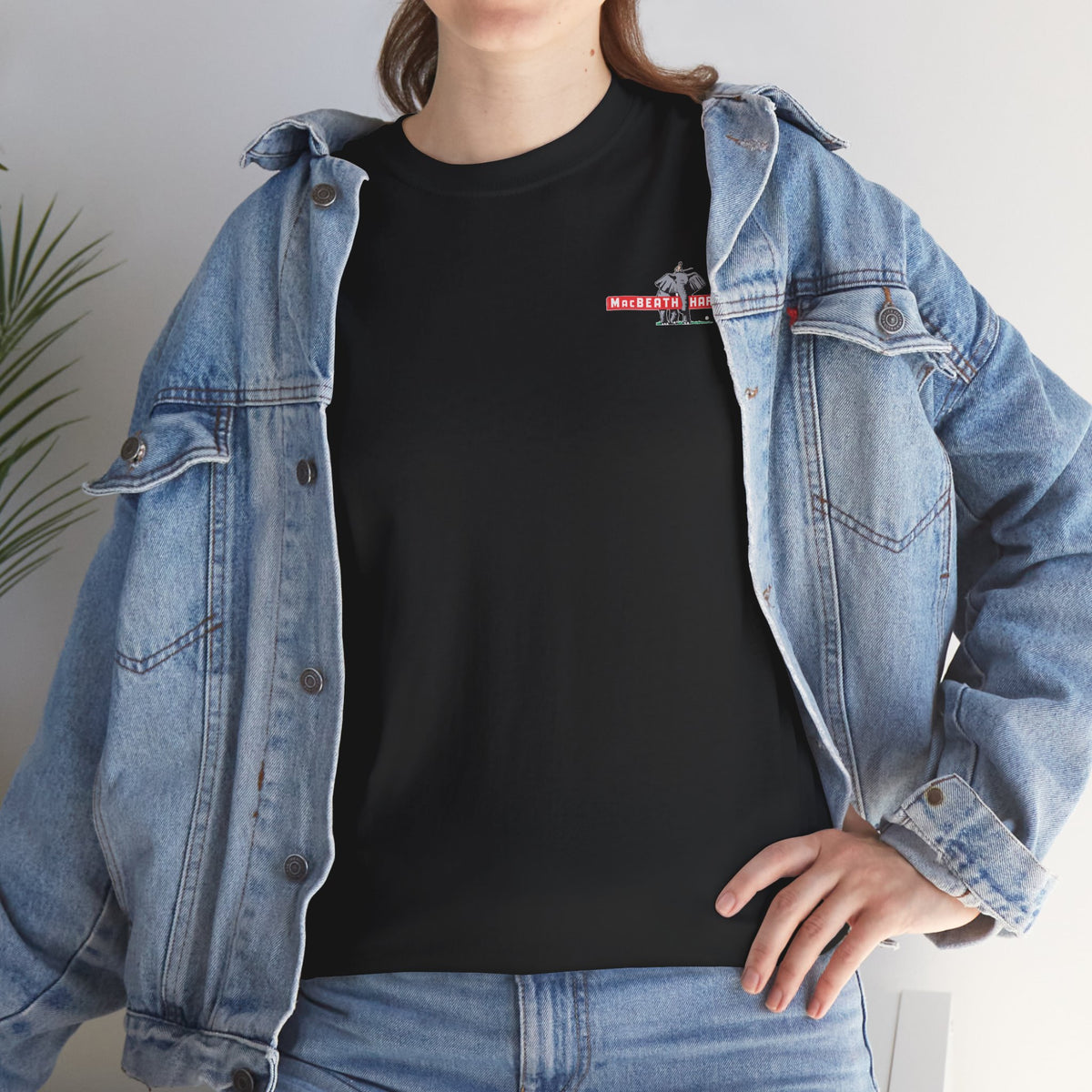 MacBeath Hardwood Heavy Cotton Tee - Left Chest Logo