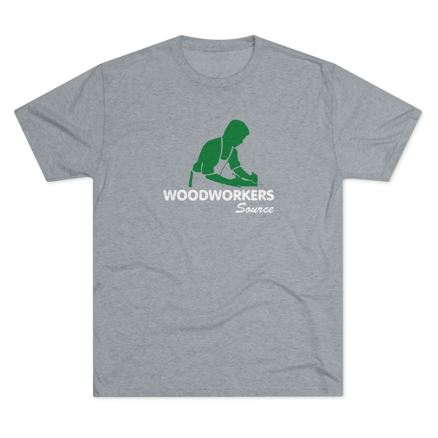 Woodworkers Source Soft Tri-Blend Crew Tee - Front Logo
