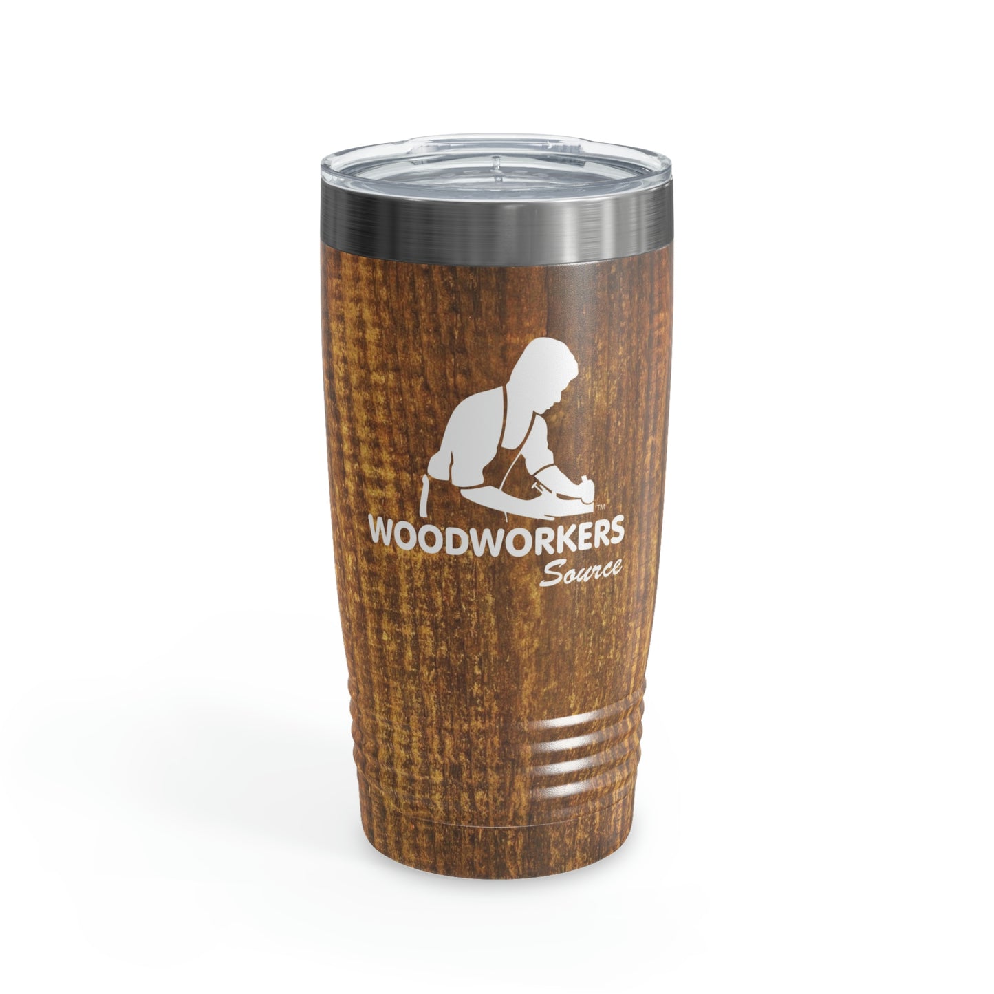 Woodworkers Source Ringneck Tumbler 20oz - Wood Background