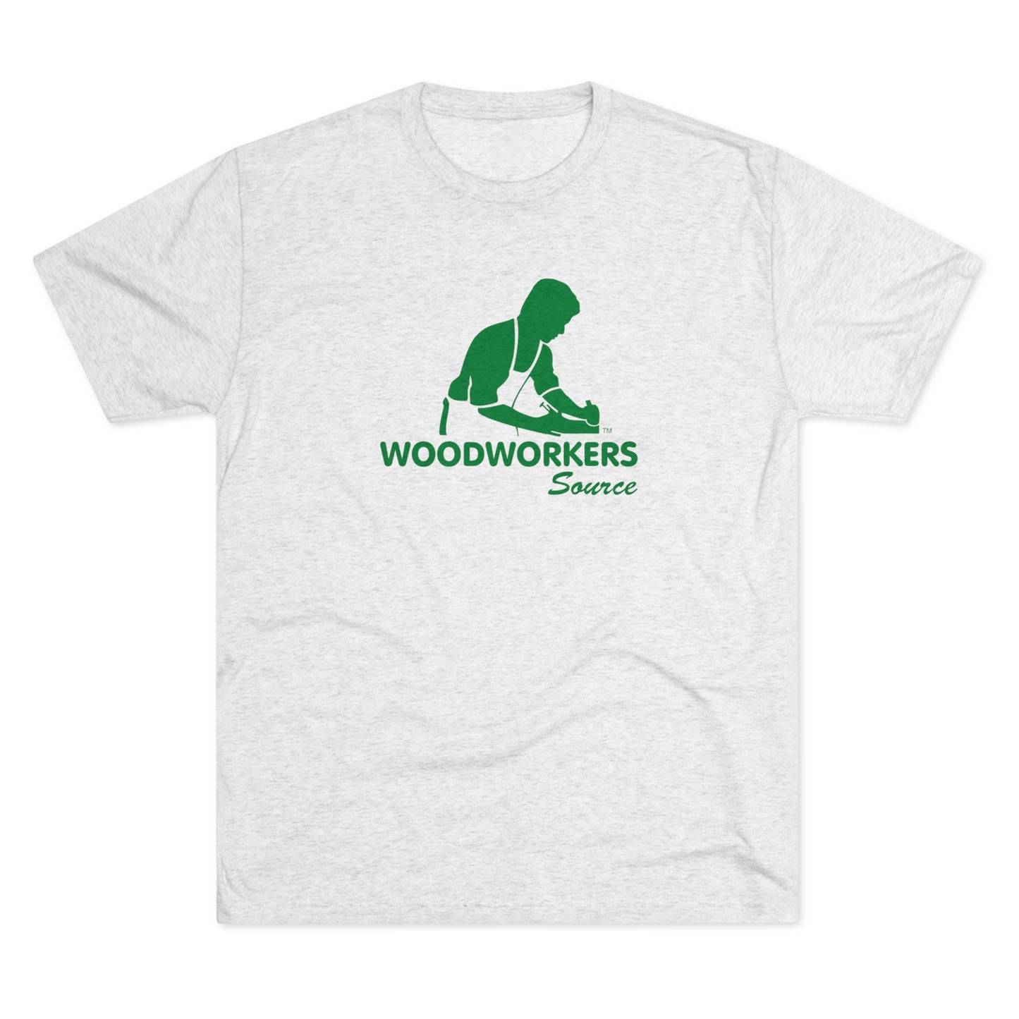 Woodworkers Source Soft Tri-Blend Crew Tee - Front Logo