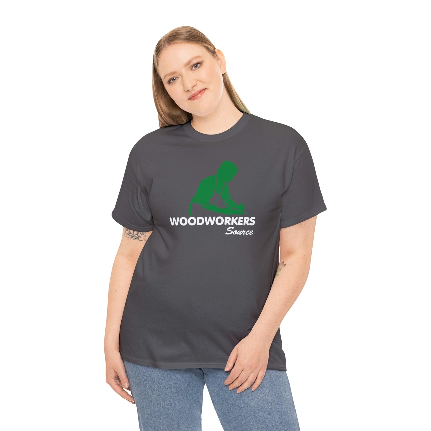 Woodworkers Source Heavy Cotton Tee - Front Logo