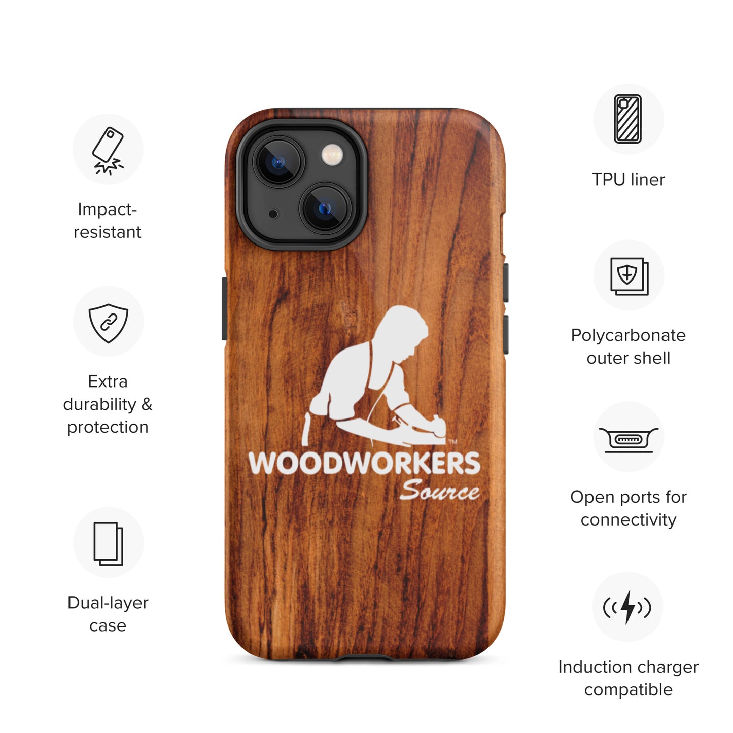 Woodworkers Source Tough iPhone case